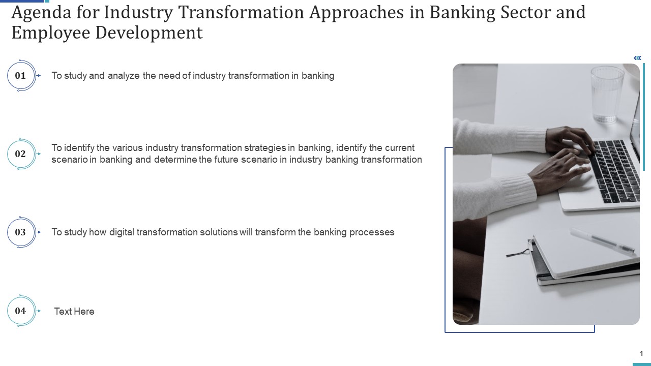 Agenda For Industry Transformation Approaches In Banking Sector And Employee Development Pictures PDF