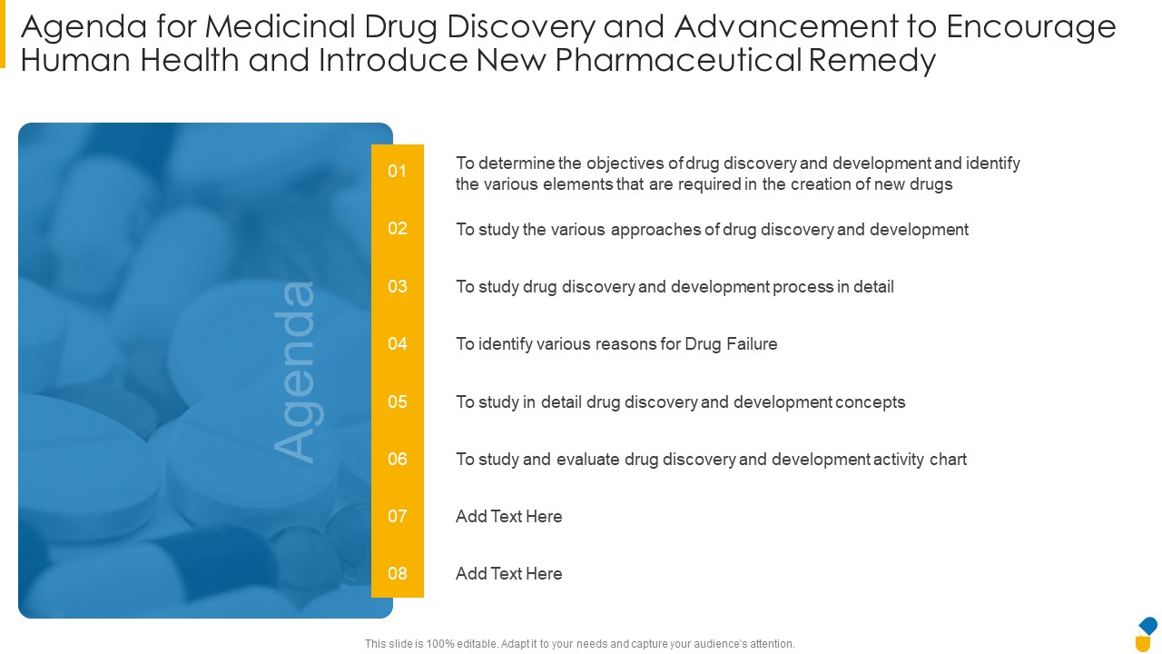 Agenda For Medicinal Rules PDF
