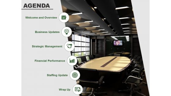 Agenda Free PowerPoint Slide