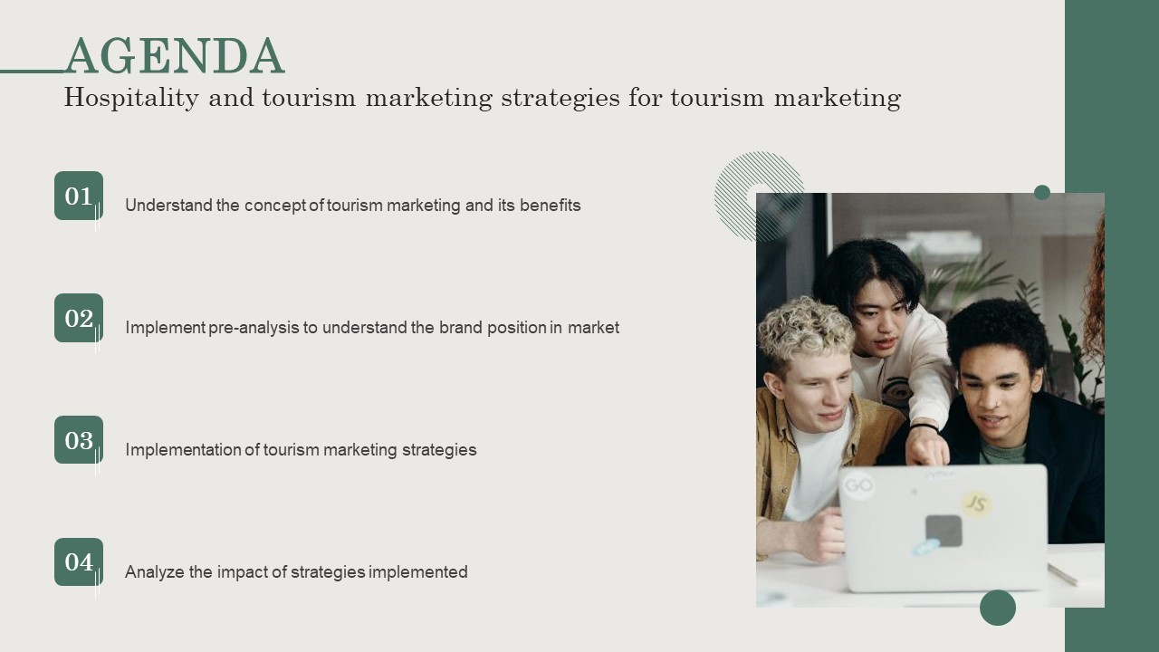 Agenda Hospitality And Tourism Marketing Strategies For Tourism Marketing Sample PDF
