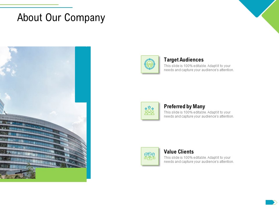 Agile Process Implementation For Marketing Program About Our Company Topics PDF