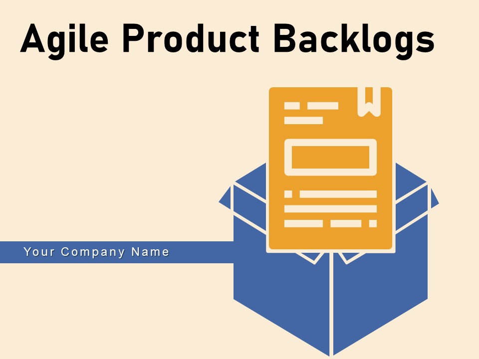 Agile Product Backlogs Process Components Planning Horizon Ppt PowerPoint Presentation Complete Deck