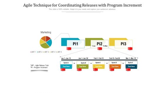 Agile Technique For Coordinating Releases With Program Increment Ppt PowerPoint Presentation Gallery Information PDF