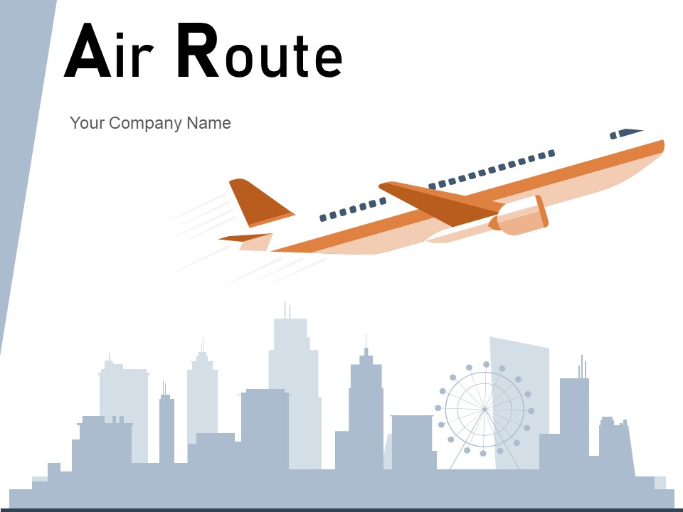 Air Route World Map Airplane Flight Ppt PowerPoint Presentation Complete Deck