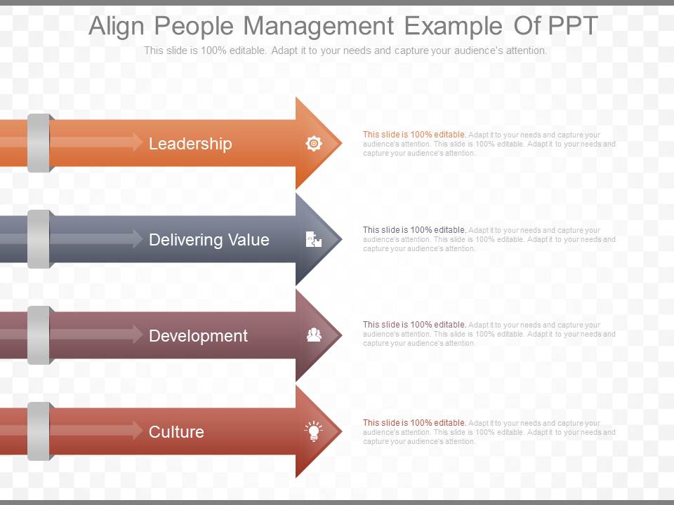 Align People Management Example Of Ppt