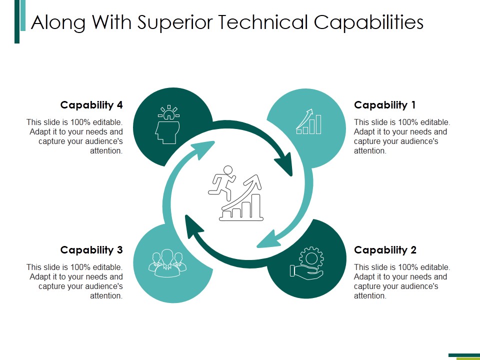 Along With Superior Technical Capabilities Ppt PowerPoint Presentation Show Icon