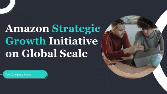 Amazon Strategic Growth Initiative On Global Scale Ppt PowerPoint Presentation Complete Deck With Slides