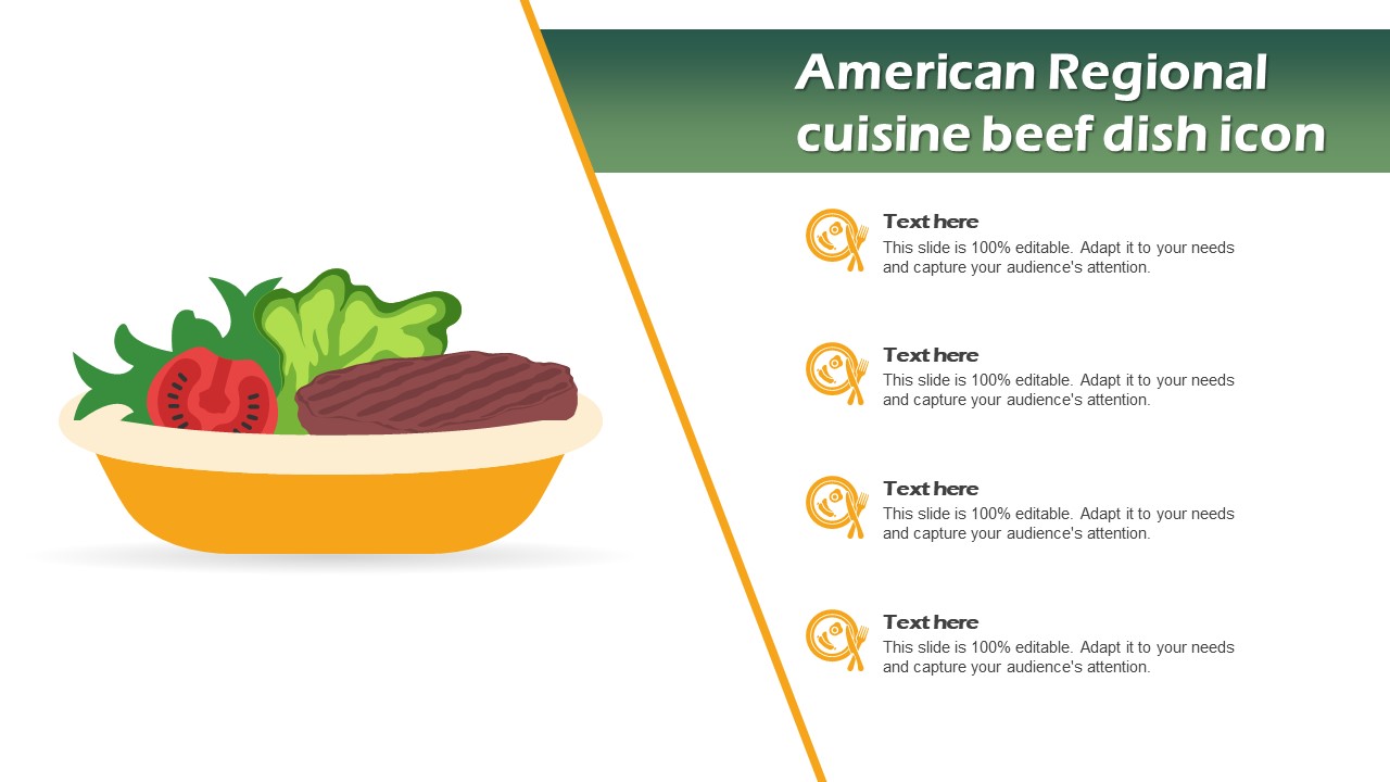 American Regional Cuisine Beef Dish Icon Themes PDF