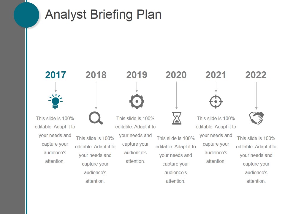 Analyst Briefing Plan Ppt PowerPoint Presentation Icon