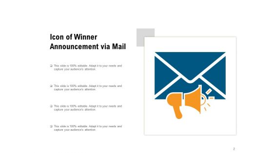 And The Winner Is Announcement Olympic Trophy Ppt PowerPoint Presentation Complete Deck