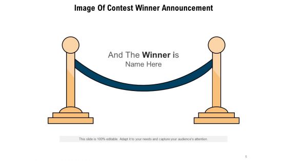 And The Winner Is Announcement Olympic Trophy Ppt PowerPoint Presentation Complete Deck