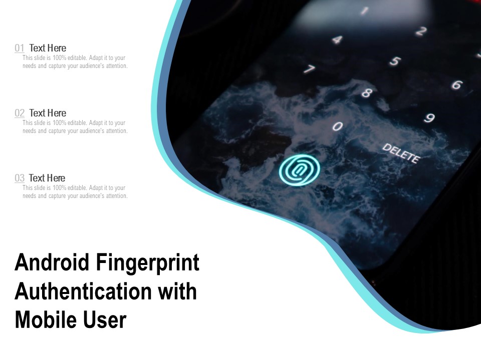 Android Fingerprint Authentication With Mobile User Ppt PowerPoint Presentation Visual Aids Inspiration PDF