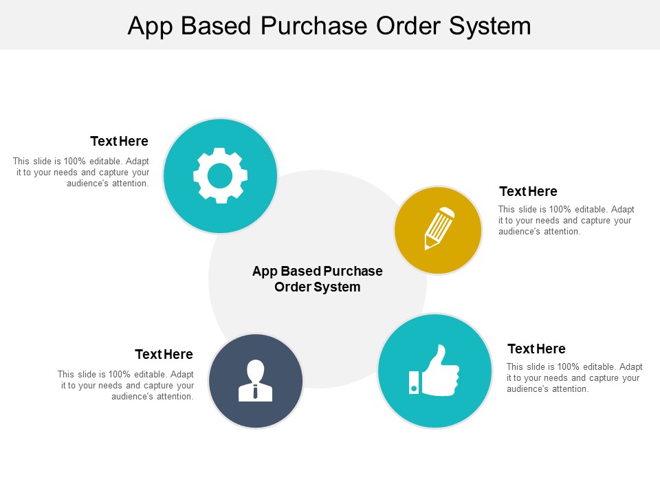 App Based Purchase Order System Ppt PowerPoint Presentation Layouts Background Designs Cpb Pdf