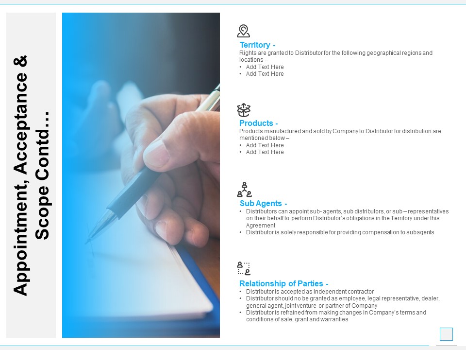 Appointment Acceptance And Scope Contd Ppt PowerPoint Presentation Ideas Brochure