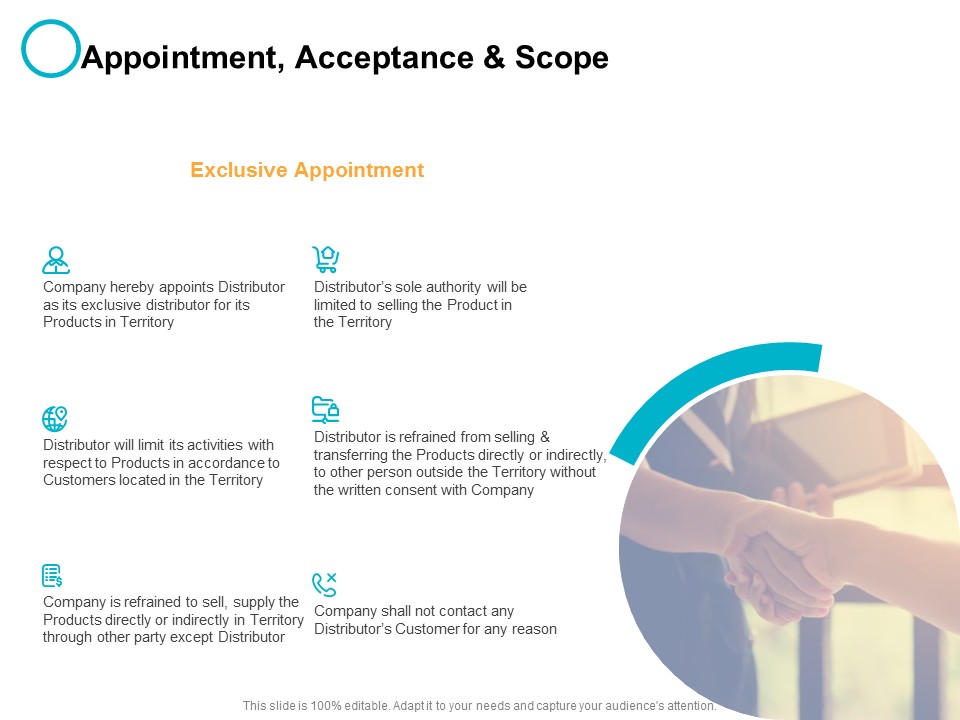 Appointment Acceptance And Scope Ppt PowerPoint Presentation Pictures Template