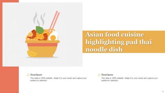 Asian Food Dishes Ppt PowerPoint Presentation Complete With Slides