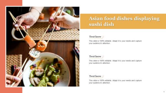 Asian Food Dishes Ppt PowerPoint Presentation Complete With Slides