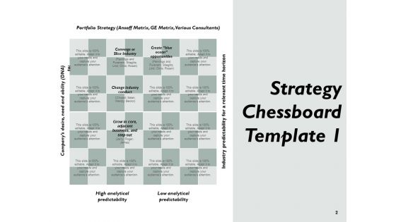 At Kearney Strategy Chessboard Ppt PowerPoint Presentation Complete Deck With Slides