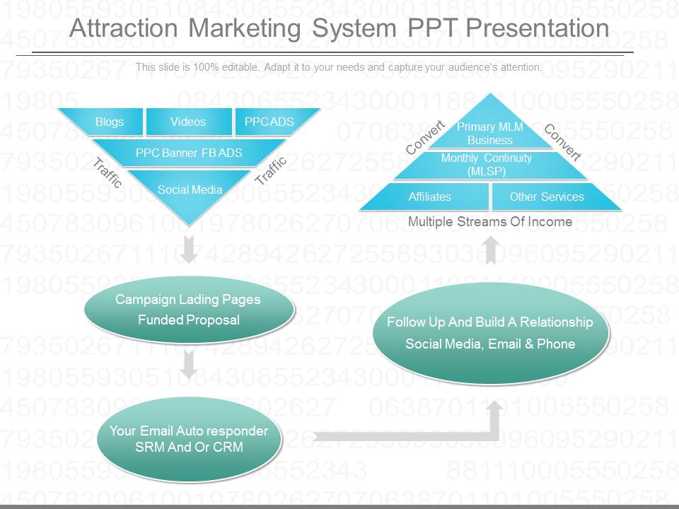Attraction Marketing System Ppt Presentation