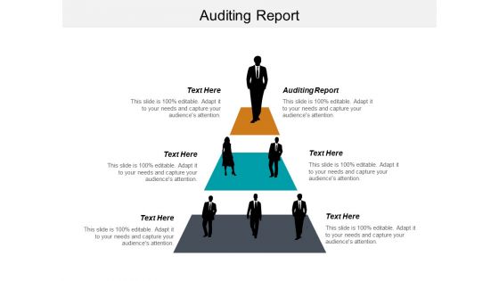Auditing Report Ppt PowerPoint Presentation Pictures Deck Cpb