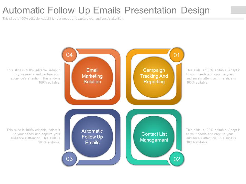 Automatic Follow Up Emails Presentation Design
