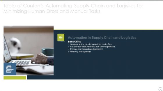 Automating Supply Chain And Logistics For Minimizing Human Errors And Manual Tasks Ppt PowerPoint Presentation Complete Deck With Slides