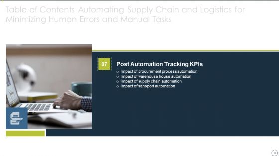 Automating Supply Chain And Logistics For Minimizing Human Errors And Manual Tasks Ppt PowerPoint Presentation Complete Deck With Slides