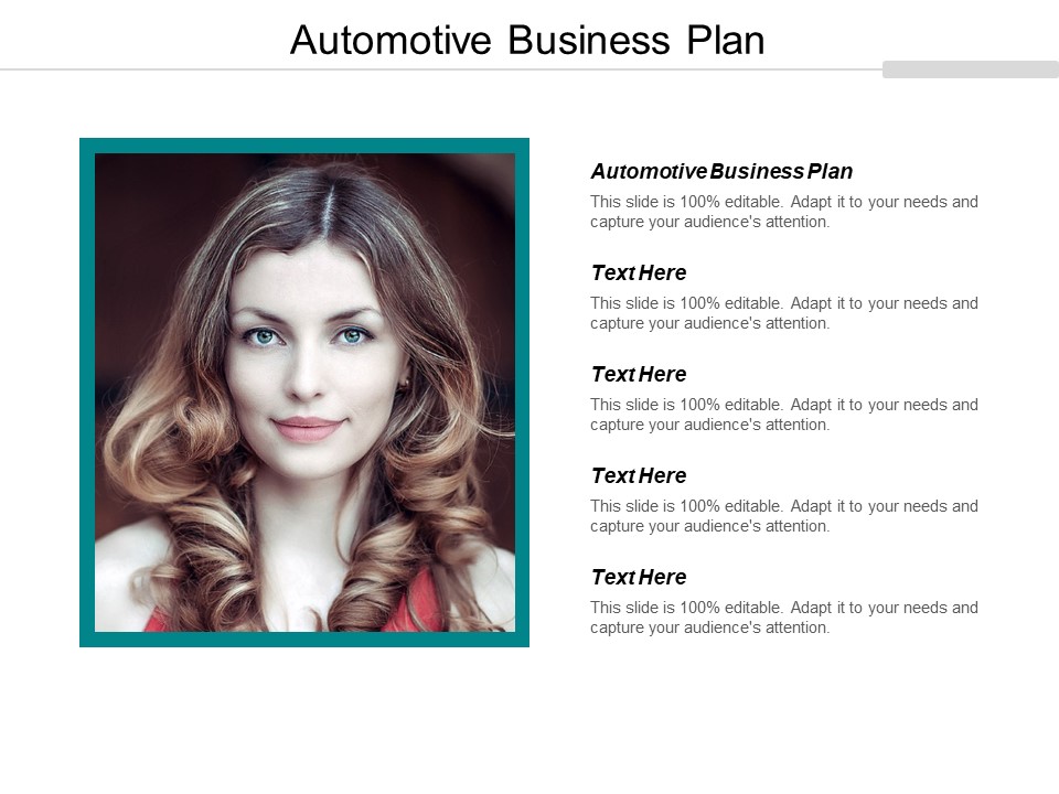 Automotive Business Plan Ppt PowerPoint Presentation Portfolio Example Cpb