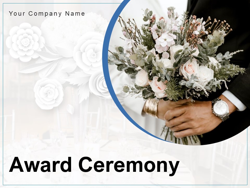 Award Ceremony Couple Dancing Venue Direction Ppt PowerPoint Presentation Complete Deck