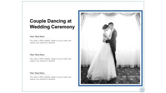 Award Ceremony Couple Dancing Venue Direction Ppt PowerPoint Presentation Complete Deck