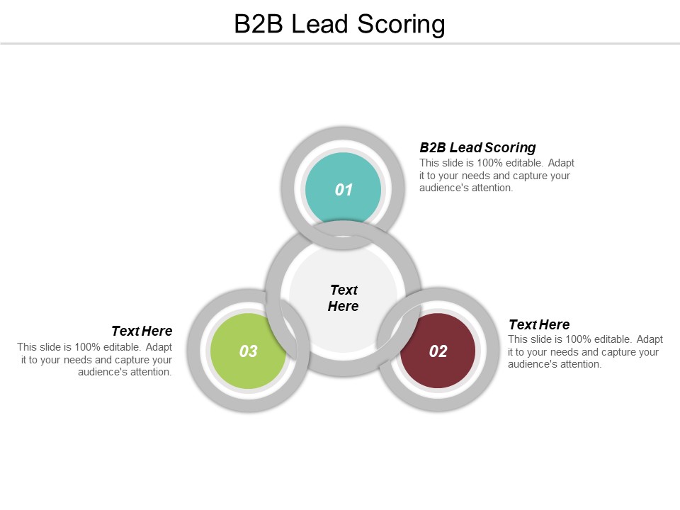 B2B Lead Scoring Ppt PowerPoint Presentation Layouts Skills Cpb