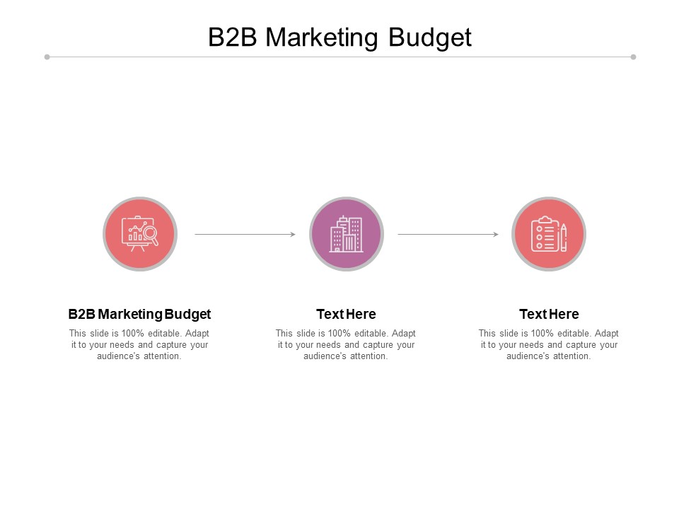 B2B Marketing Budget Ppt PowerPoint Presentation Icon Gallery Cpb