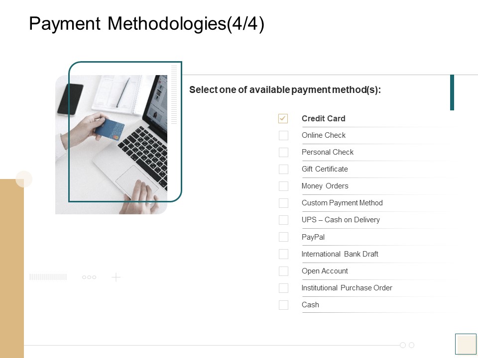 B2B Trade Management Payment Methodologies Credit Card Ppt Visual Aids Deck PDF