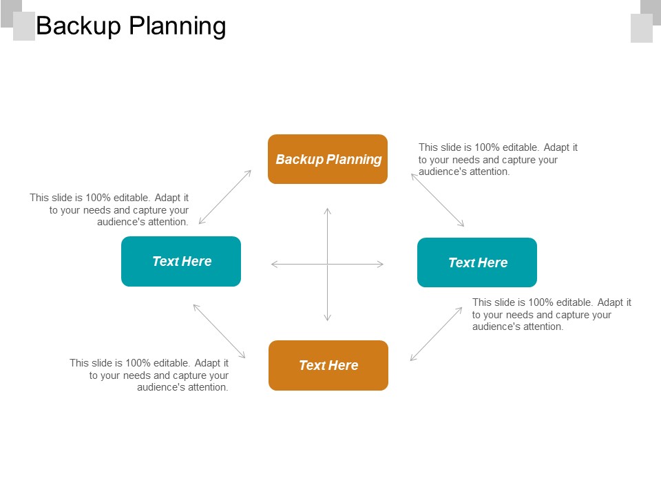 Backup Planning Ppt PowerPoint Presentation Professional Influencers Cpb