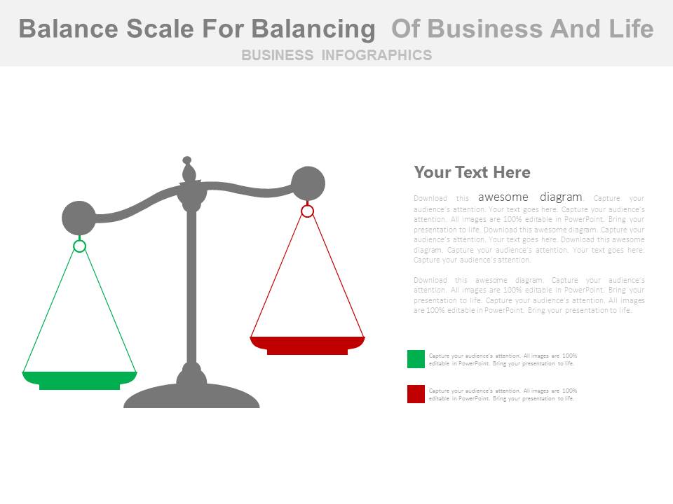 Balance Between Demand And Supply Powerpoint Slides