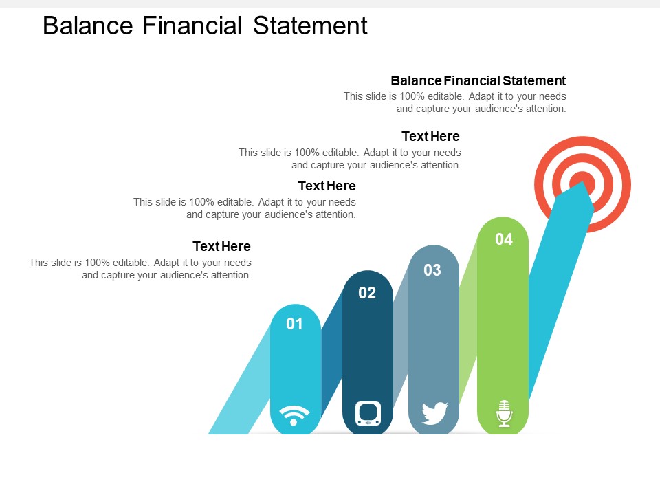 Balance Financial Statement Ppt PowerPoint Presentation Summary Microsoft Cpb