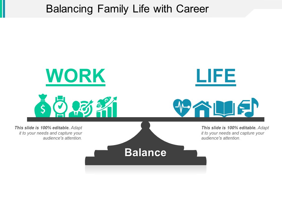Balancing Family Life With Career Ppt PowerPoint Presentation Gallery Files