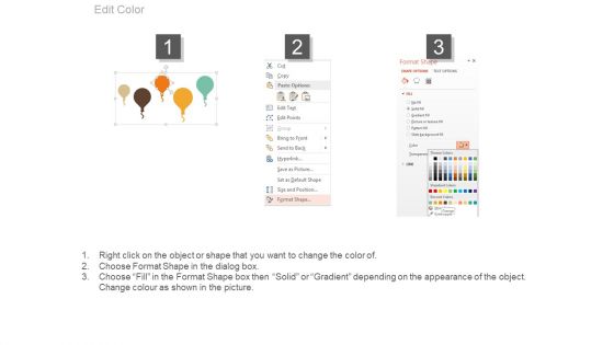 Balloons Diagram For Financial Goal Planning Powerpoint Slides
