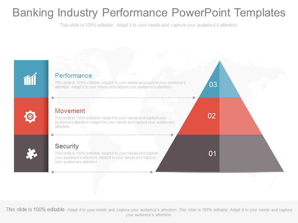 Banking Industry Performance Powerpoint Templates