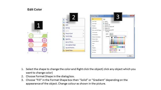 Banner Gears For Knowledge Management Strategy Powerpoint Template