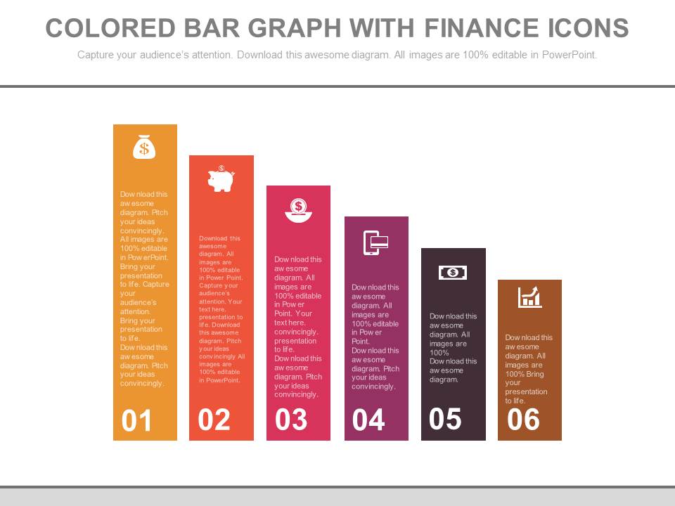 Bar Graph For Marketing Research Data Powerpoint Slides
