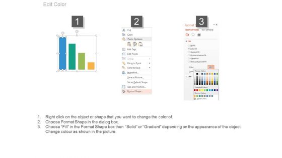 Bar Graph For Profit Growth Analysis Powerpoint Slides