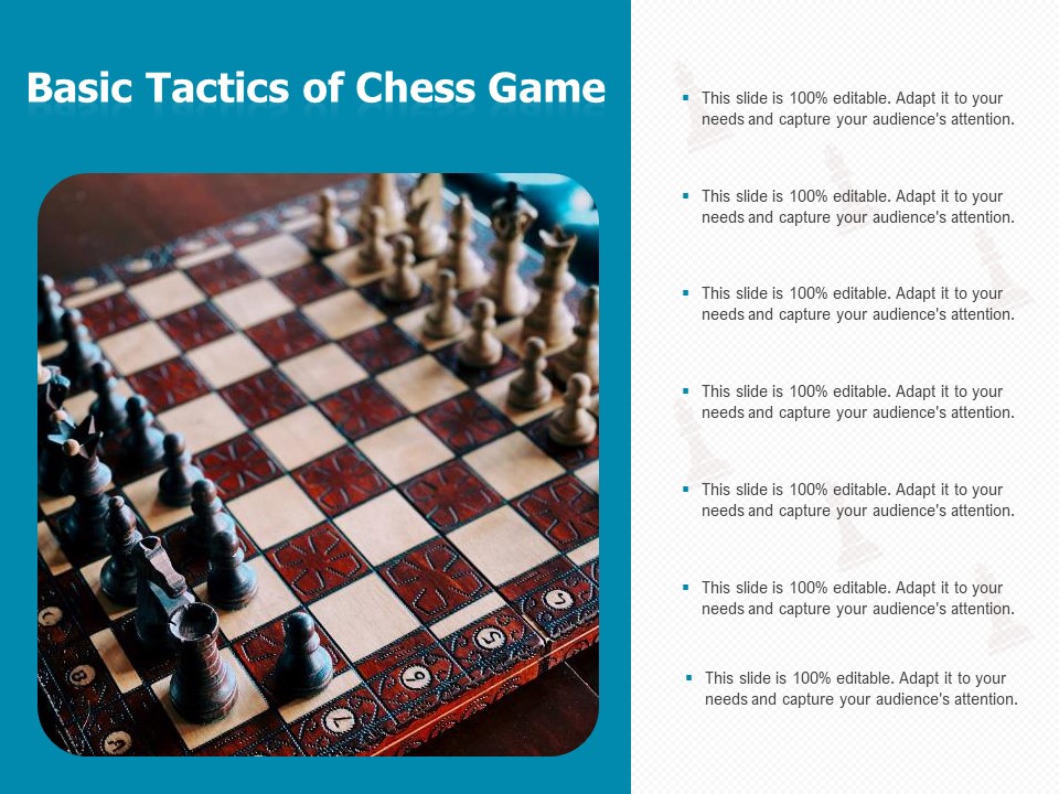 Basic Tactics Of Chess Game Ppt PowerPoint Presentation File Templates PDF