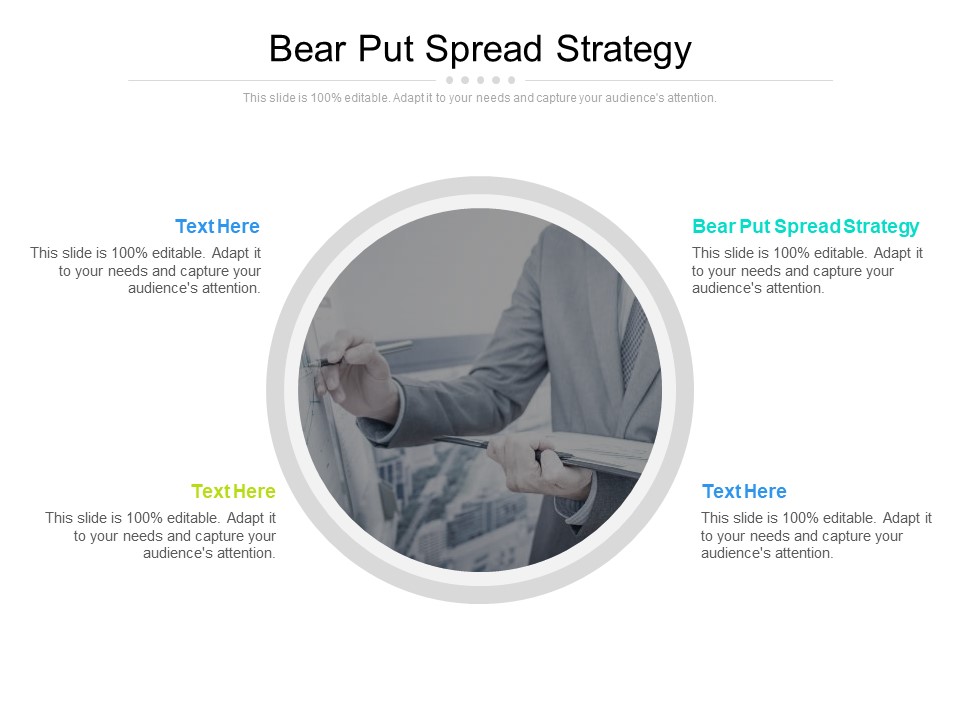 Bear Put Spread Strategy Ppt PowerPoint Presentation Summary Example Cpb