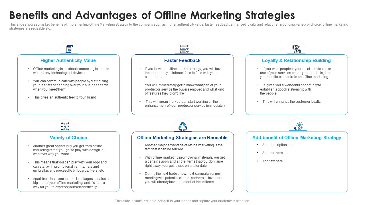 Benefits And Advantages Of Offline Marketing Strategies Download PDF