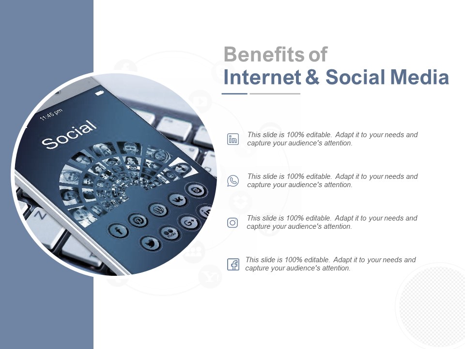 Benefits Of Internet And Social Media Ppt PowerPoint Presentation Styles Show