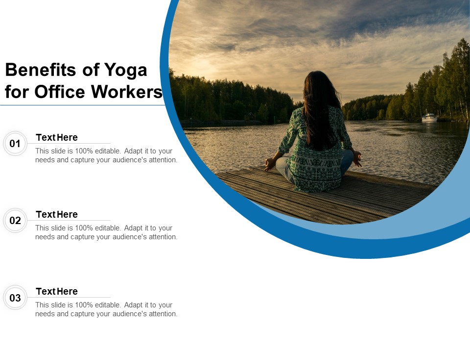 Benefits Of Yoga For Office Workers Ppt PowerPoint Presentation File Infographics PDF