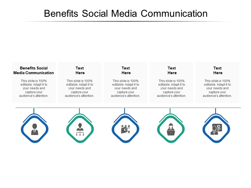 Benefits Social Media Communication Ppt PowerPoint Presentation Slides Influencers Cpb