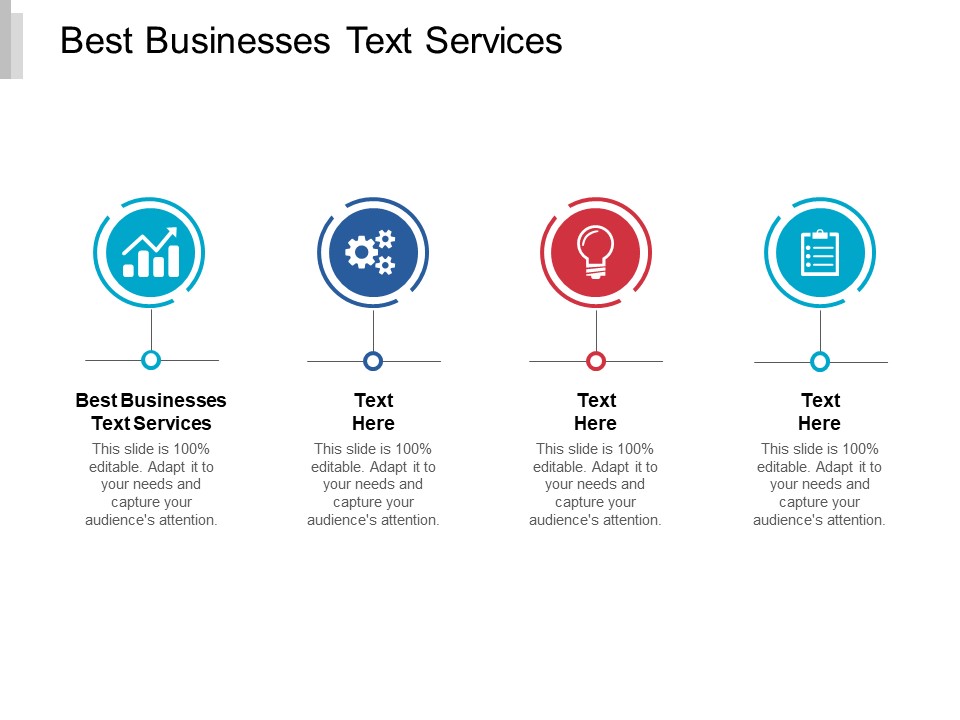 Best Businesses Text Services Ppt PowerPoint Presentation Slides Structure Cpb