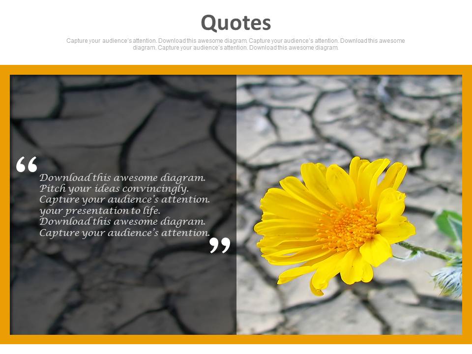 Best Wishes Quote With Flower Background Powerpoint Slides